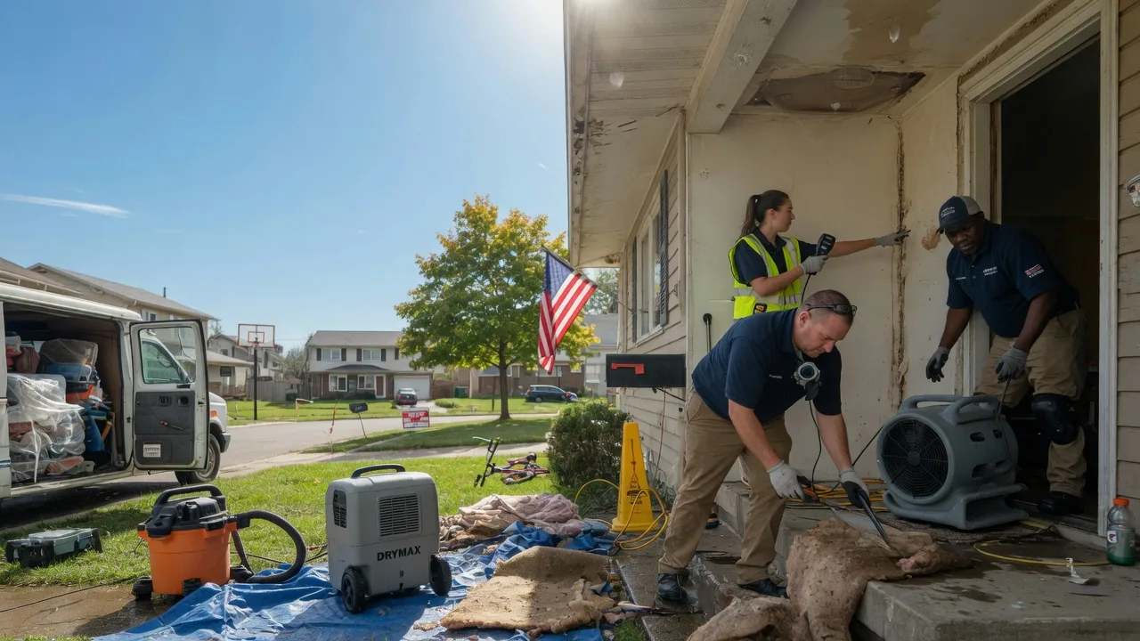 Water Damage Restoration in Flat Rock, OH near me